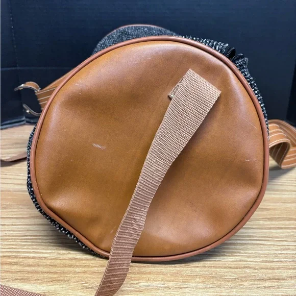 Vintage Oscar De Le Renta Studio Small Duffel Bag #4360 - Picture 4 of 8